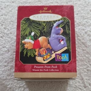 Hallmark Keepsake Ornament Winnie The Pooh And Eeyore -1999